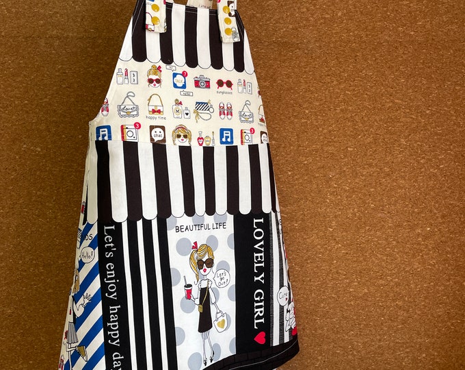 Mädchen, Stadtmädchen, Baumwolle, bunt, Kokka