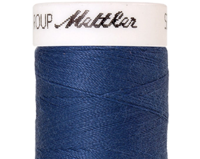 Seralon 200m col. 583 (Bellflower) Nähgarn von Amann Mettler - Hochwertiges Nähgarn für Näharbeiten - 200 Meter auf der Rolle – Farbe Bellfl