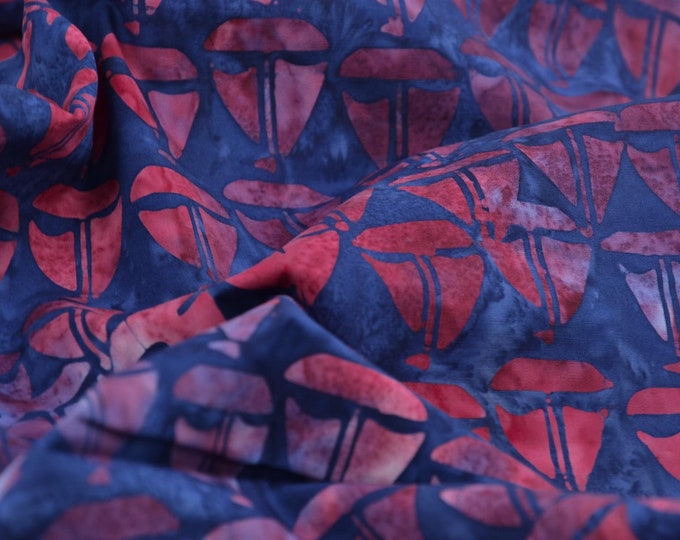 Batik, Boote, Island Batik, Makower, Baumwolle, blau