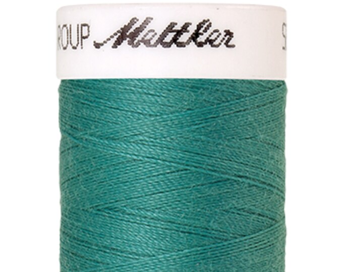 Seralon 200 m col. 1091 (Deep Aqua) sewing thread by Amann Mettler - High-quality sewing thread for sewing projects - 200 meters on the reel - color Deep A