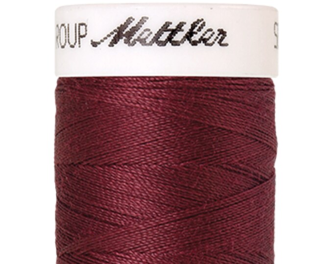Seralon 200 m col. 204 (Cadmium Red) sewing thread by Amann Mettler - High-quality sewing thread for sewing projects - 200 meters on a spool - Cadmium Red color