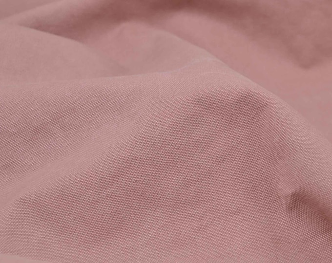 Canvas Heavy Washed Pale Pink, altrosa von Mind the Maker - 145cm breit - Stoff matt, UNI