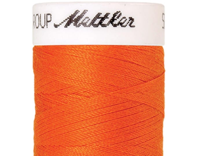 Seralon 200 m col. 2260 (Hunter Orange) sewing thread by Amann Mettler - High-quality sewing thread for sewing projects - 200 meters on the roll - Color Hu