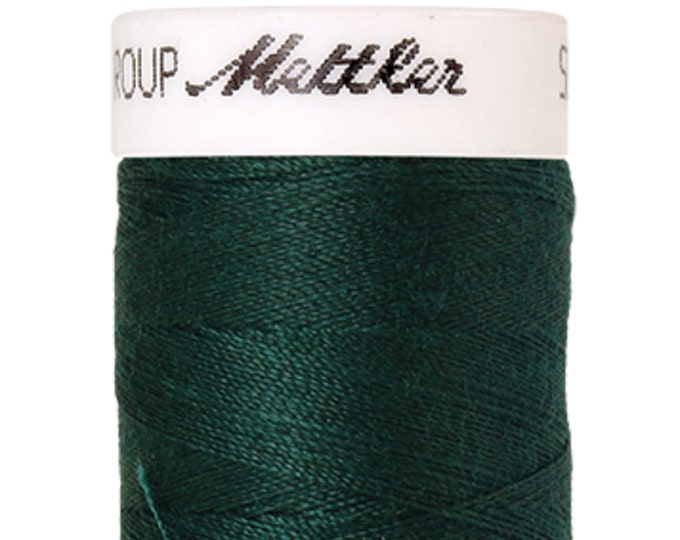 Seralon 200m col. 757 (Swamp) Nähgarn von Amann Mettler - Hochwertiges Nähgarn für Näharbeiten - 200 Meter auf der Rolle – Farbe Swamp - Näh