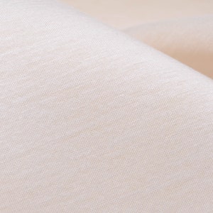 Softshell Scuba knit doubleface in cream-white - 145 cm wide - fabric smooth UNI