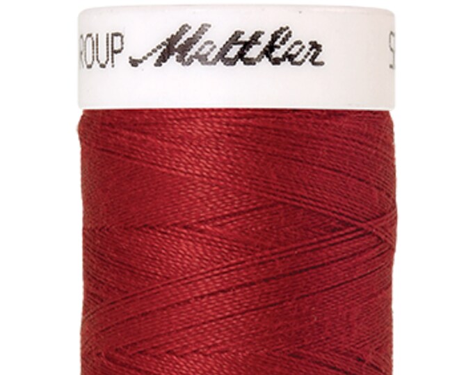 Seralon 200 m col. 504 (Country Red) sewing thread by Amann Mettler - High-quality sewing thread for sewing projects - 200 meters on the roll - Color Count