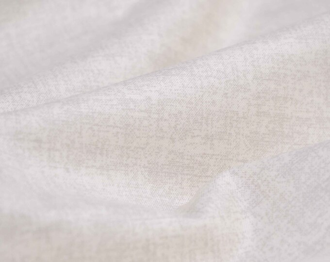 Baumwollstoff Linen Texture Patchworkstoff Leinen Optik beige natur