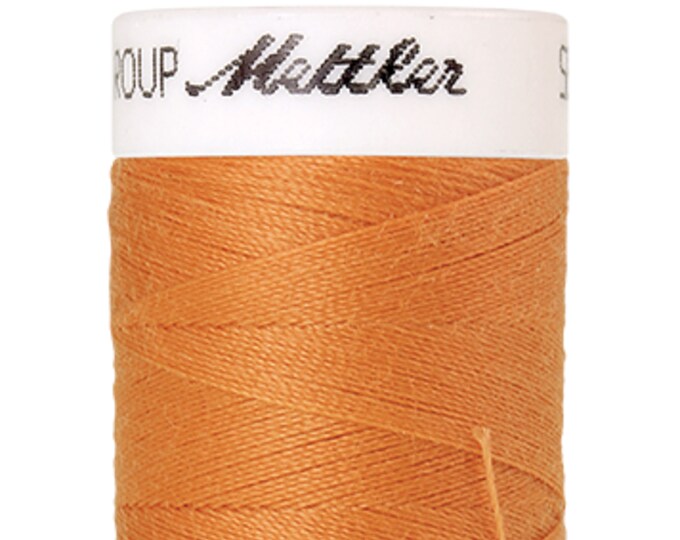 Seralon 200m col. 147 (Mango) Nähgarn von Amann Mettler - Hochwertiges Nähgarn für Näharbeiten - 200 Meter auf der Rolle – Farbe Mango - Näh