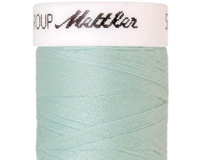 Seralon 200m col. 406 (Mystic Ocean) Nähgarn von Amann Mettler - Hochwertiges Nähgarn für Näharbeiten - 200 Meter auf der Rolle – Farbe Myst