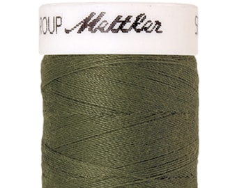 Seralon 200 m col. 1210 (Seagrass) sewing thread by Amann Mettler - High-quality sewing thread for sewing projects - 200 meters on a spool - Color Seagrass