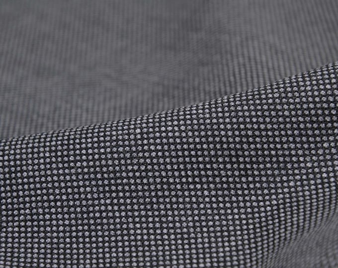Hosenstoff aus Wolle, Polyester, Stretch, dünn, meliert, grau - 150cm breit - Stoff meliert, melange