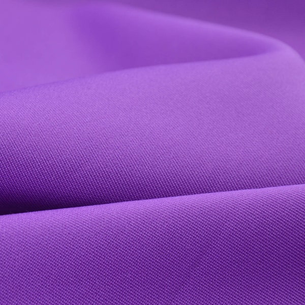 Jersey Modal High Quality Jog lila von Fibre Mood - 160cm breit - Stoff glänzend UNI