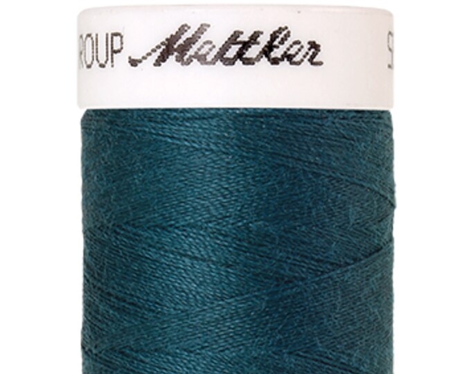 Seralon 200 m col. 760 (Deep Sea Blue) sewing thread by Amann Mettler - High-quality sewing thread for sewing projects - 200 meters on a spool - Color Deep Sea Blue