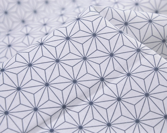 Cotton fabric print Copenhagen by Westfalenstoffe - 150 cm wide - fabric patterned geometric pattern