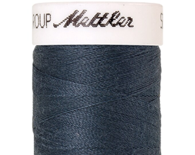 Seralon 200m col. 1275 (Stormy Sky) Nähgarn von Amann Mettler - Hochwertiges Nähgarn für Näharbeiten - 200 Meter auf der Rolle – Farbe Storm