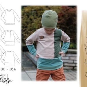 Paper pattern Sweater Snowflake Sweater Top LEMELdesign