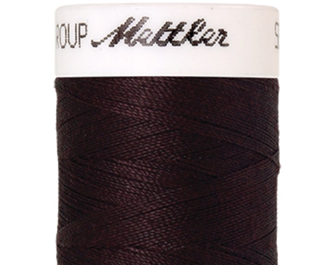 Seralon 200 m col. 793 (Mahogany) sewing thread by Amann Mettler - High-quality sewing thread for sewing projects - 200 meters on a spool - Mahogany color