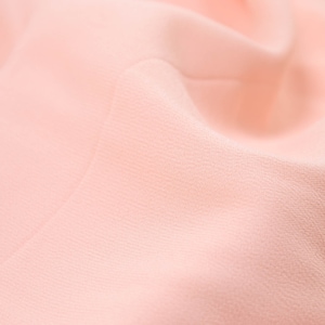 Evening wear chiffon viscose stretch in apricot - 120 cm wide - fabric smooth UNI