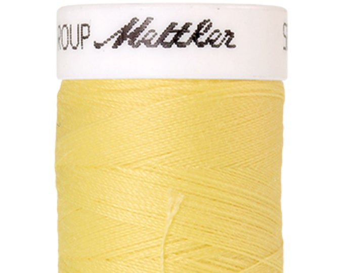 Seralon 200 m col. 141 (Daffodil) sewing thread by Amann Mettler - High-quality sewing thread for sewing projects - 200 meters on a spool – Color Daffodil