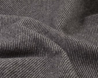 Jacket fabric made of wool and cotton, coat fabric in brown and beige - 150 cm wide - matte, patterned fabric