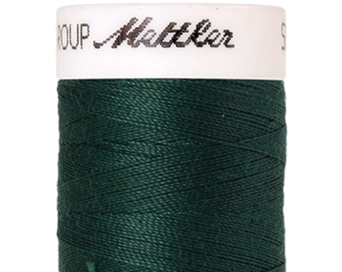 Seralon 200 m col. 1475 (Rain Forest) sewing thread by Amann Mettler - High-quality sewing thread for sewing projects - 200 meters on the roll - Color Rain