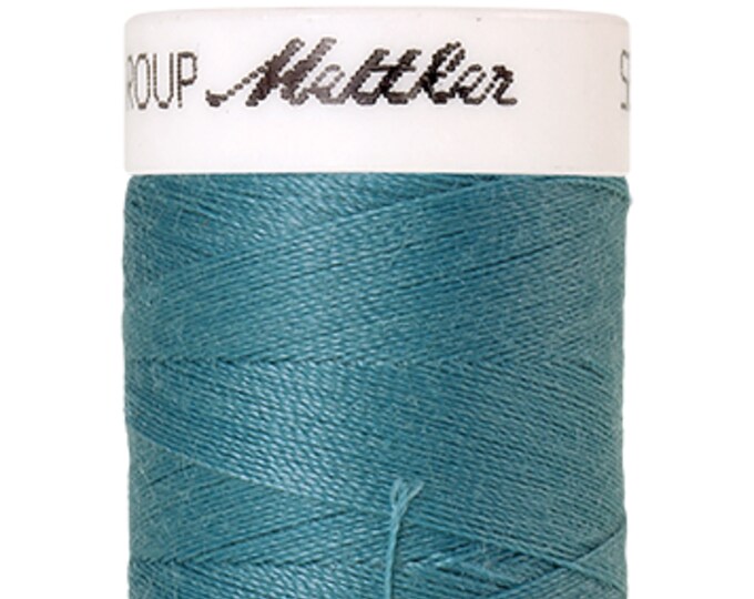 Seralon 200m col. 611 (Blue-green Opal) Nähgarn von Amann Mettler - Hochwertiges Nähgarn für Näharbeiten - 200 Meter auf der Rolle – Farbe B