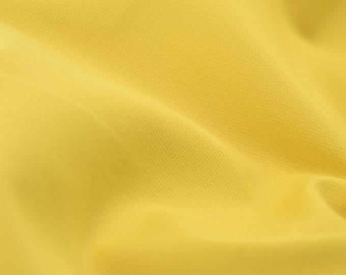 NEW! Stretch fabric, yellow, plain