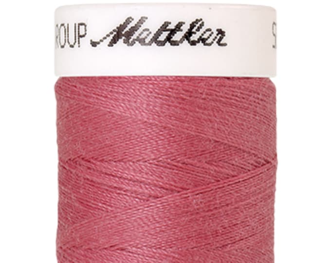Seralon 200 m col. 867 (Dusty Mauve) sewing thread by Amann Mettler - High-quality sewing thread for sewing projects - 200 meters on a spool - Color Dusty