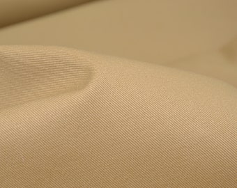 Fibre Mood Special n3, Kenza, Joni, cotton beige - 150 cm wide - matte fabric, solid color