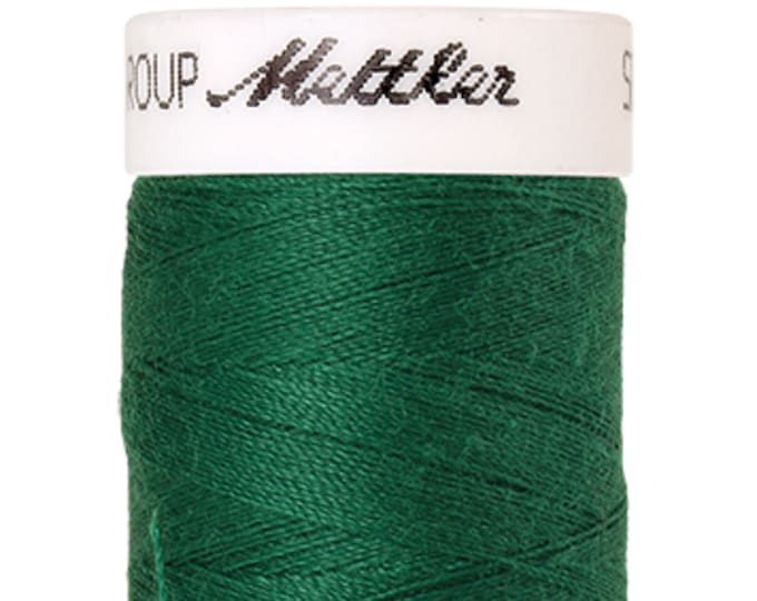 Seralon 200 m col. 909 (Field Green) sewing thread by Amann Mettler - High-quality sewing thread for sewing projects - 200 meters on a spool – Color Field