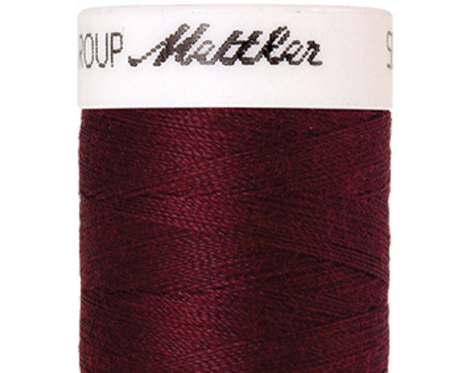 Seralon 200m col. 128 (Sun-dried Tomatoes) Nähgarn von Amann Mettler - Hochwertiges Nähgarn für Näharbeiten - 200 Meter auf der Rolle – Farb