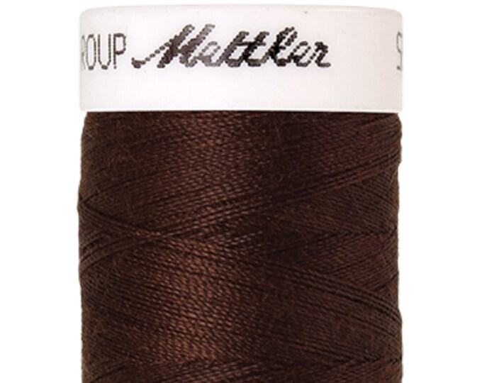 Seralon 200 m col. 175 (Cinnamon) sewing thread by Amann Mettler - High-quality sewing thread for sewing projects - 200 meters on the roll - Color Cinnamon