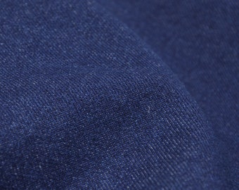 Fibre Mood Special n3, Perla, Jeans, Cotton blue - 155 cm wide - Fabric matt, UNI