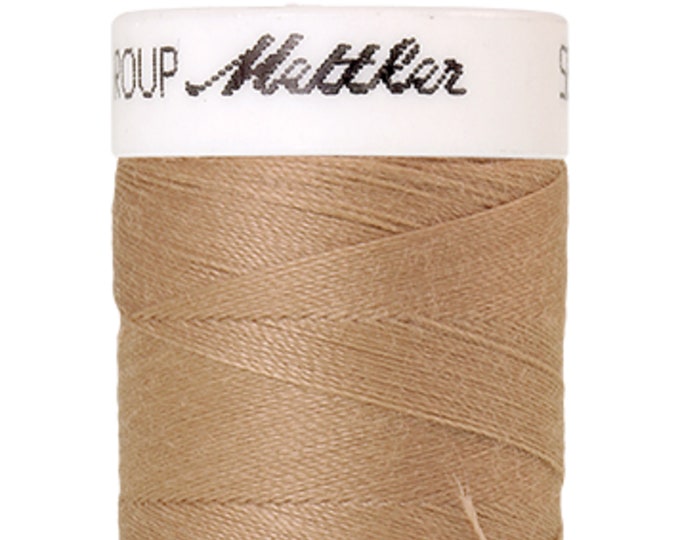 Seralon 200 m col. 538 (Straw) sewing thread by Amann Mettler - High-quality sewing thread for sewing projects - 200 meters on the roll – Color Straw - Sewing