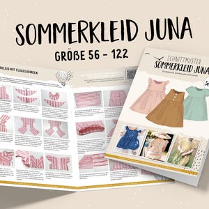 Sommer Juna (Größe 56 - 122; für Webware) Papierschnittmuster Lybstes