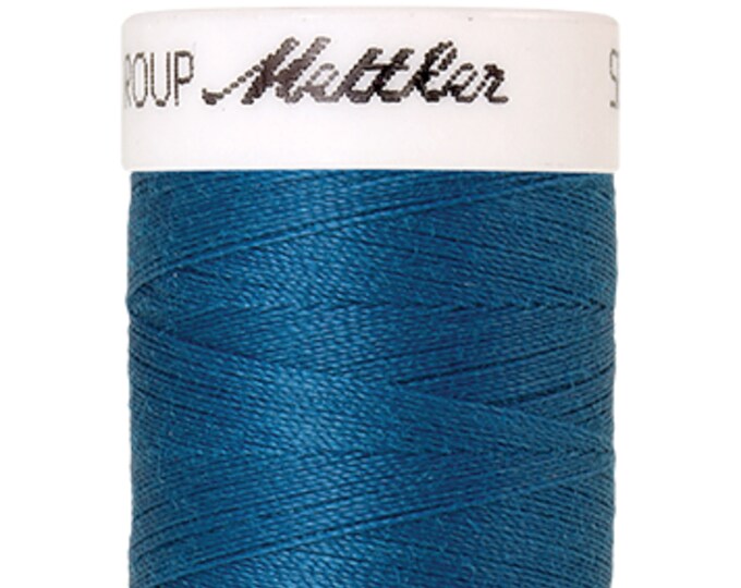 Seralon 200 m col. 693 (Tropical Blue) sewing thread by Amann Mettler - High-quality sewing thread for sewing projects - 200 meters on a spool - Color Tro