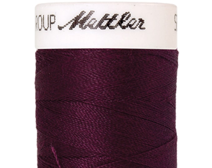 Seralon 200m col. 158 (Pansy) Nähgarn von Amann Mettler - Hochwertiges Nähgarn für Näharbeiten - 200 Meter auf der Rolle – Farbe Pansy - Näh