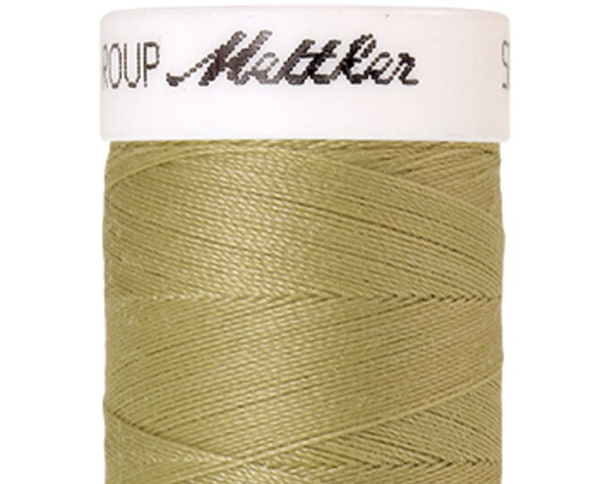Seralon 200m col. 463 (Gentle Lime Green) Nähgarn von Amann Mettler - Hochwertiges Nähgarn für Näharbeiten - 200 Meter auf der Rolle – Farbe