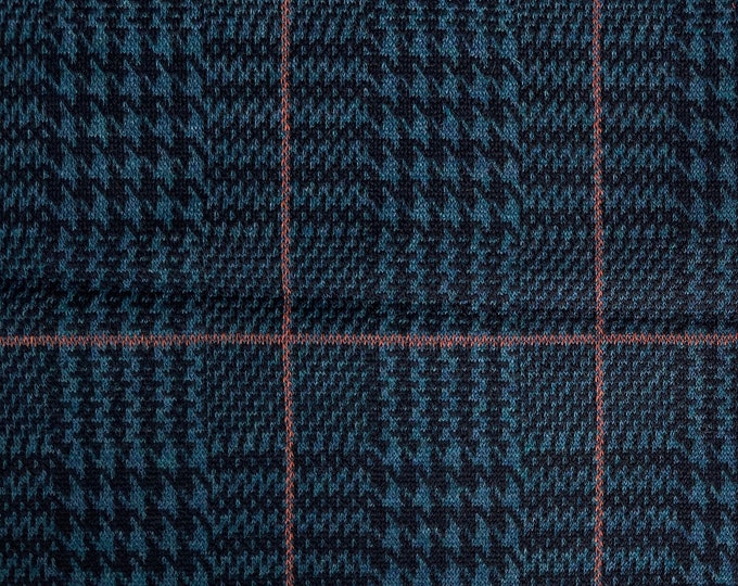 Jacquard jersey with Glencheck check - Hilco Elwin