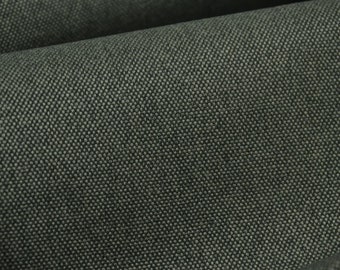 Polsterstoff aus Polyester in grün, dunkelgrün meliert Rom - 140cm breit - Stoff gemustert melange