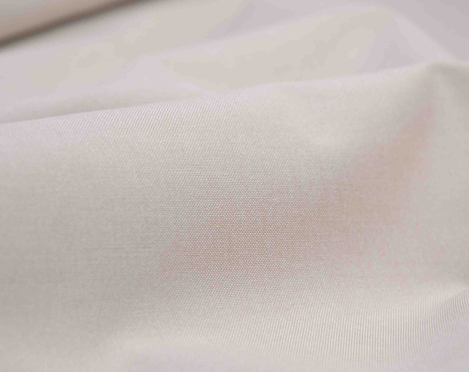 Baumwollstoff Westfalenstoffe Webstoff, beige meliert, Patchwork - 150cm breit - Stoff glatt, UNI