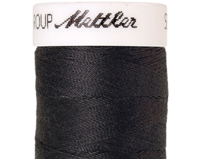 Seralon 200 m col. 1008 (Plumb Gray) sewing thread by Amann Mettler - High-quality sewing thread for sewing projects - 200 meters on the roll - Color Plumb