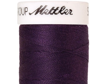 Seralon 200 m col. 578 (Purple Twist) sewing thread by Amann Mettler - High-quality sewing thread for sewing projects - 200 meters on a spool - Purple