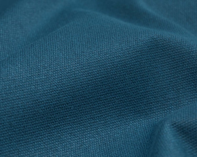 Canvas Weighty Waxed Petrol von Mind the Maker - 145cm breit - Stoff beschichtet, UNI