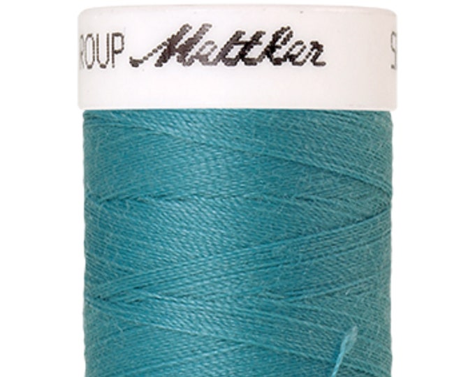 Seralon 200 m col. 1440 (Montain Lake) sewing thread by Amann Mettler - High-quality sewing thread for sewing projects - 200 meters on the roll - Color Mon