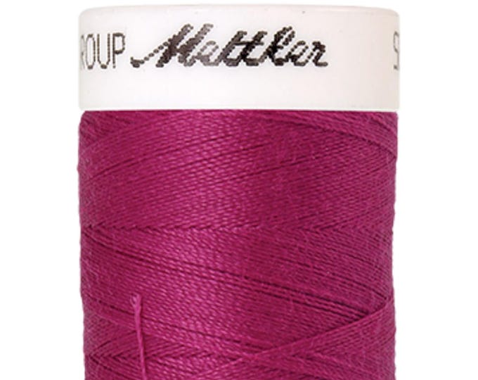 Seralon 200 m col. 1417 (Peony) sewing thread by Amann Mettler - High-quality sewing thread for sewing work - 200 meters on the roll - Color Peony - Sewing
