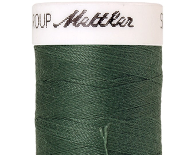 Seralon 200 m col. 1202 (Willow) sewing thread by Amann Mettler - High-quality sewing thread for sewing projects - 200 meters on a spool - Willow color -