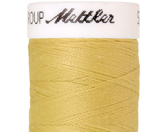 Seralon 200 m col. 114 (Barewood) sewing thread by Amann Mettler - High-quality sewing thread for sewing projects - 200 meters on a spool - Color Barewood