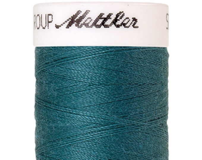 Seralon 200 m col. 1472 (Caribbean) sewing thread by Amann Mettler - High-quality sewing thread for sewing projects - 200 meters on the roll - Color Cari