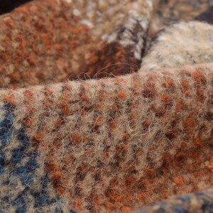 Coat fabric with checks from Hilco